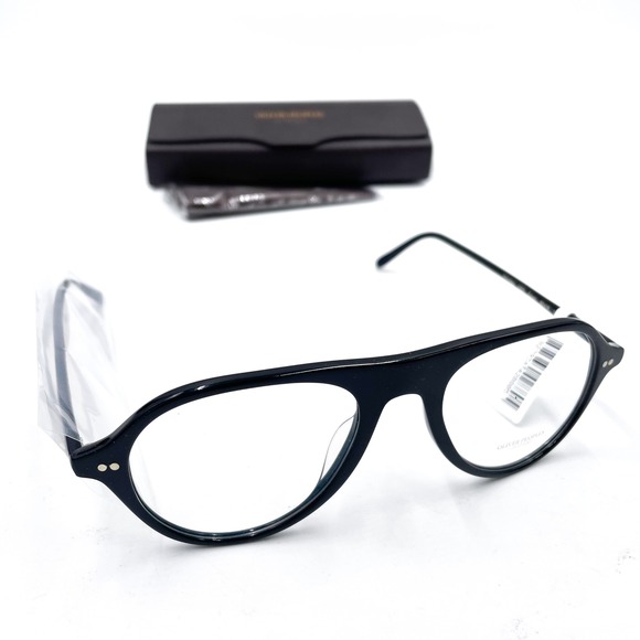 Oliver Peoples Emet Black Eyeglasses Frames Unisex Designer OV5406U - Picture 1 of 12